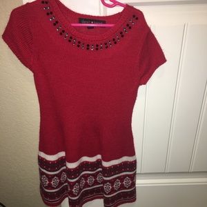 Little girls knit dress